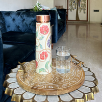 Copper Water Bottle | 1 Litre | Boosts Immunity