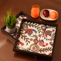 Elegant Print MDF Serving Tray | Stylish & Durable Decorative Tray for Home & Dining