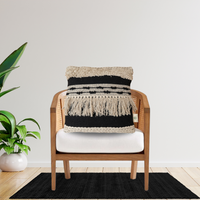 Dori Cotton Cushion with Filler | Stylish & Comfortable Pillow for Home Decor (Set Of 2)