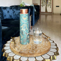 Copper Water Bottle | 1 Litre | Boosts Immunity