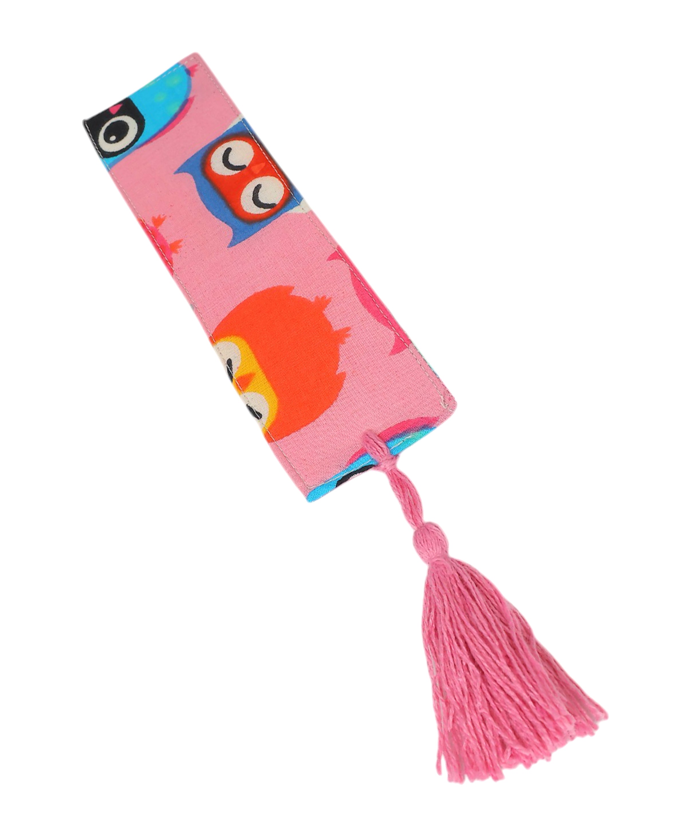 Block Print Bookmark | Handcrafted Fabric Bookmark with Unique Wildlife Design for Book Lovers