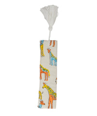 Block Print Bookmark | Handcrafted Fabric Bookmark with Modern Pattern for Book Lovers