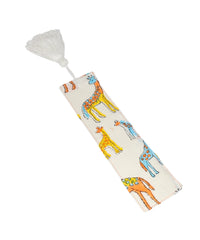 Block Print Bookmark | Handcrafted Fabric Bookmark with Modern Pattern for Book Lovers