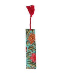 Block Print Bookmark | Handcrafted Fabric Bookmark with Modern Pattern for Book Lovers