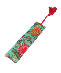 Block Print Bookmark | Handcrafted Fabric Bookmark with Modern Pattern for Book Lovers