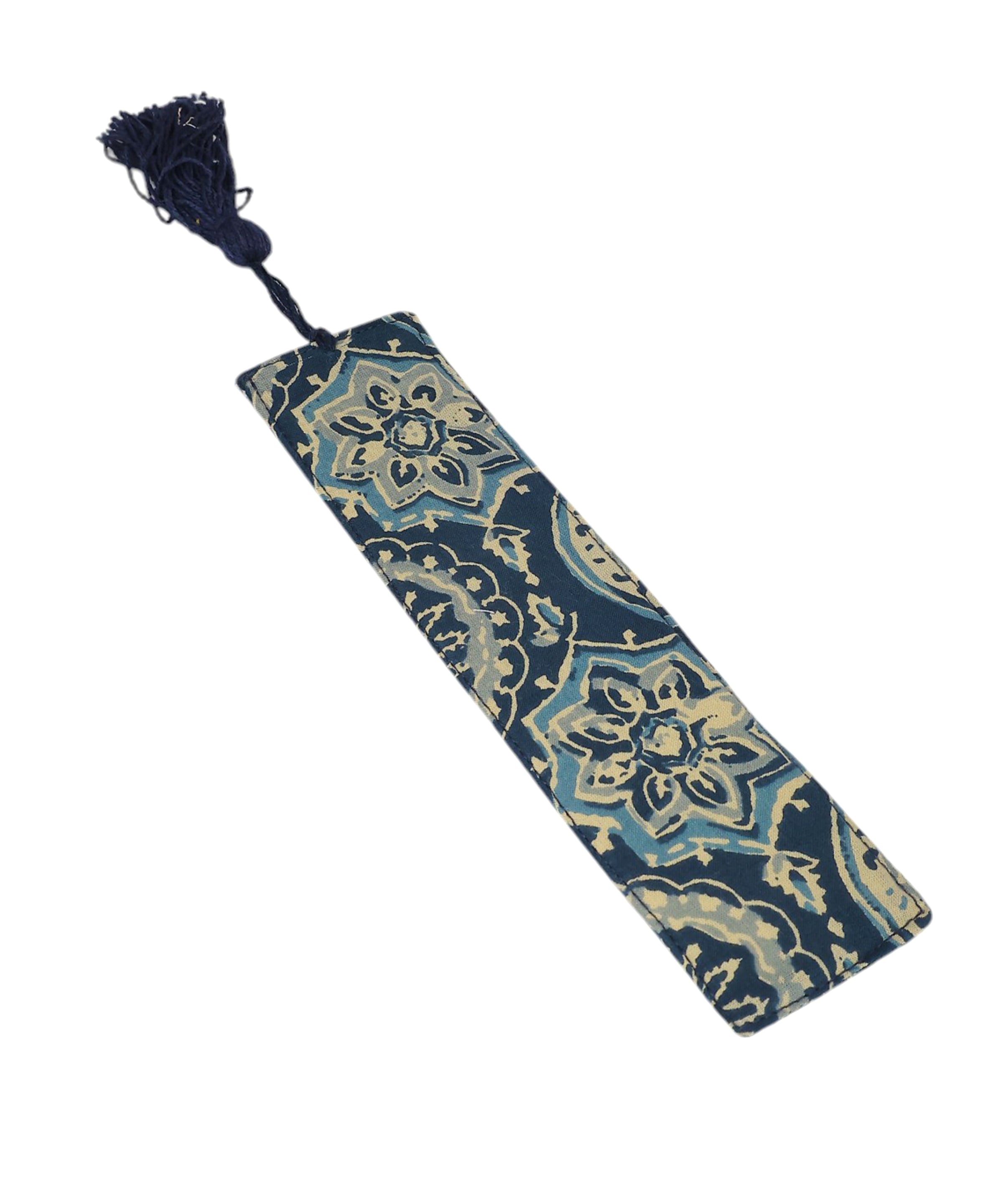 Block Print Bookmark | Handcrafted Fabric Bookmark with Unique Wildlife Design for Book Lovers