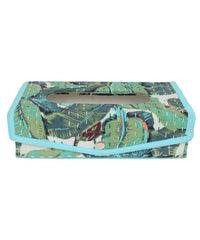 Handcrafted Block Print Tissue Box | Decorative Tissue Holder for Home & Office