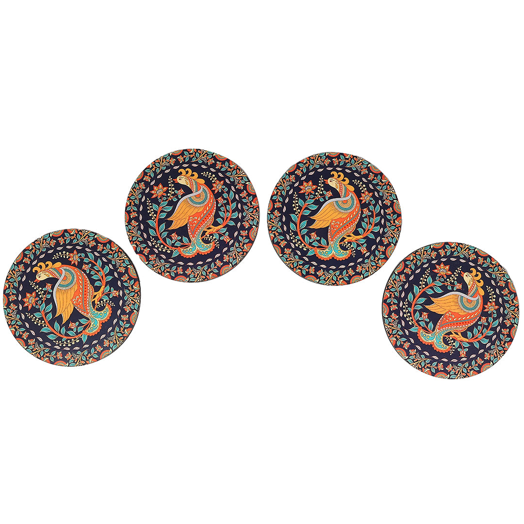 Elegant MDF Print Coaster – Stylish & Durable Design (Set Of 4)