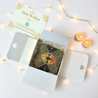 Festive MDF Coaster Set for Gifting