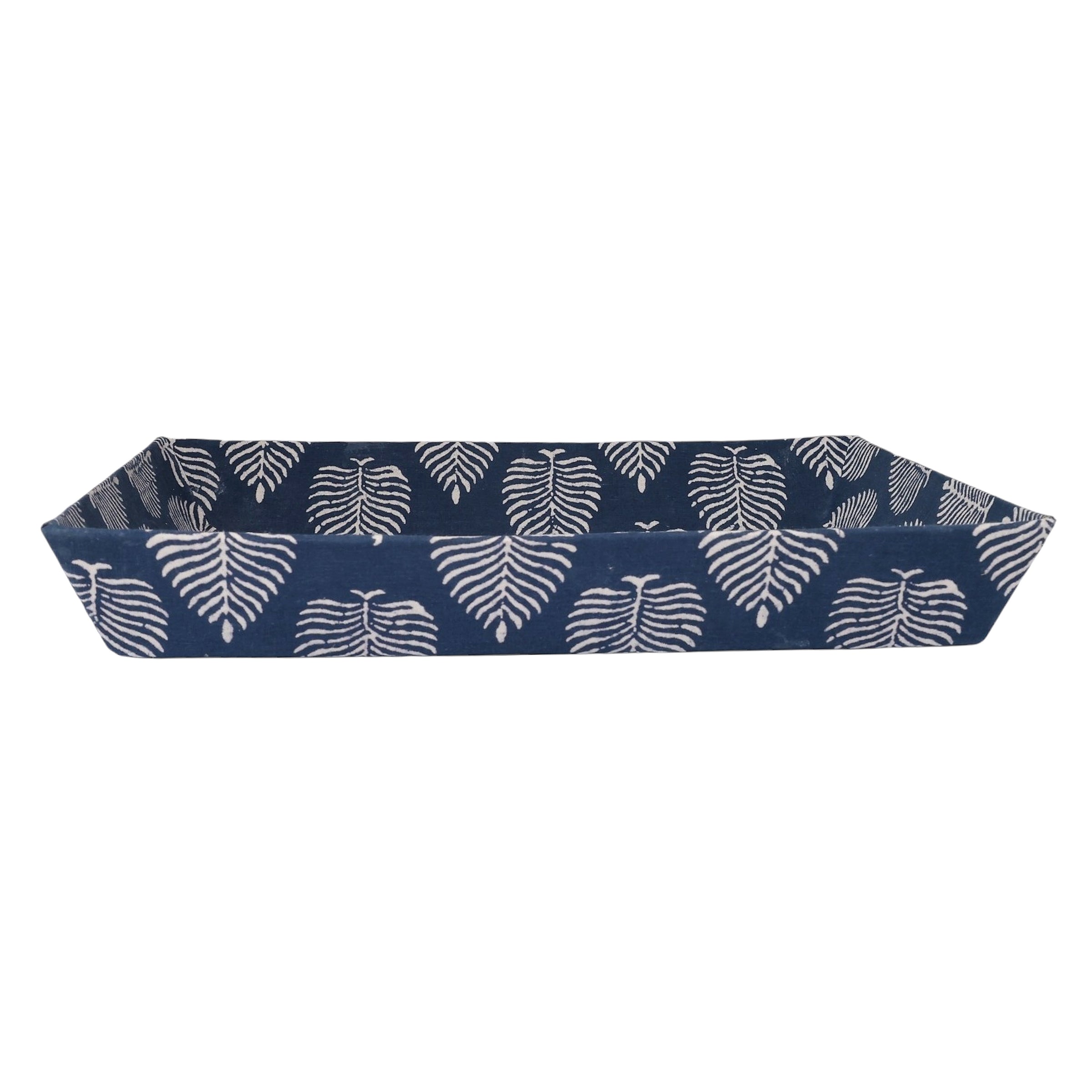 Block Print Table Tray | Handcrafted Serving & Decorative Tray for Home & Dining