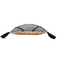 Cross Design Cotton Cushion with Filler | Stylish & Comfortable Pillow for Home Decor (Set Of 2)