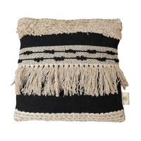 Dori Cotton Cushion with Filler | Stylish & Comfortable Pillow for Home Decor (Set Of 2)