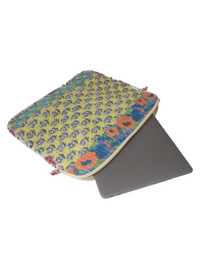 Block Printed Laptop Sleeve