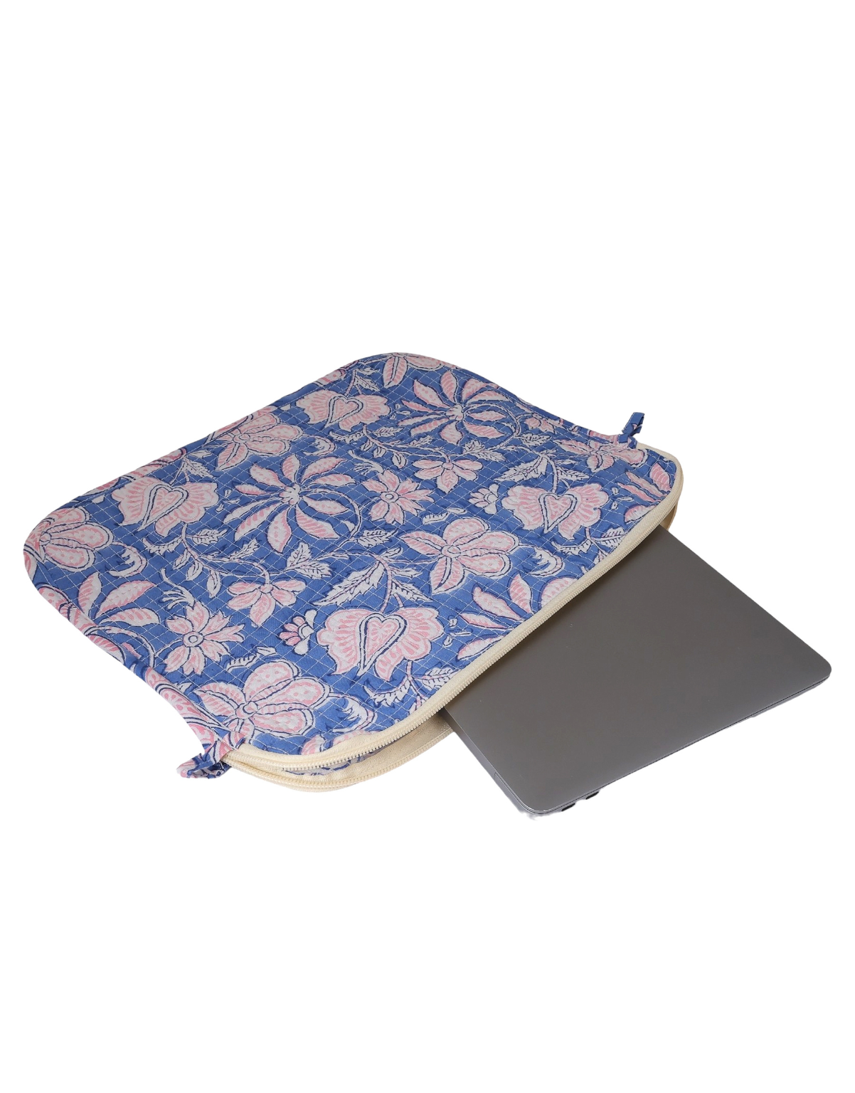 Block Printed Laptop Sleeve
