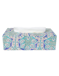Handcrafted Block Print Tissue Box | Decorative Tissue Holder for Home & Office