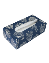Handcrafted Block Print Tissue Box | Decorative Tissue Holder for Home & Office
