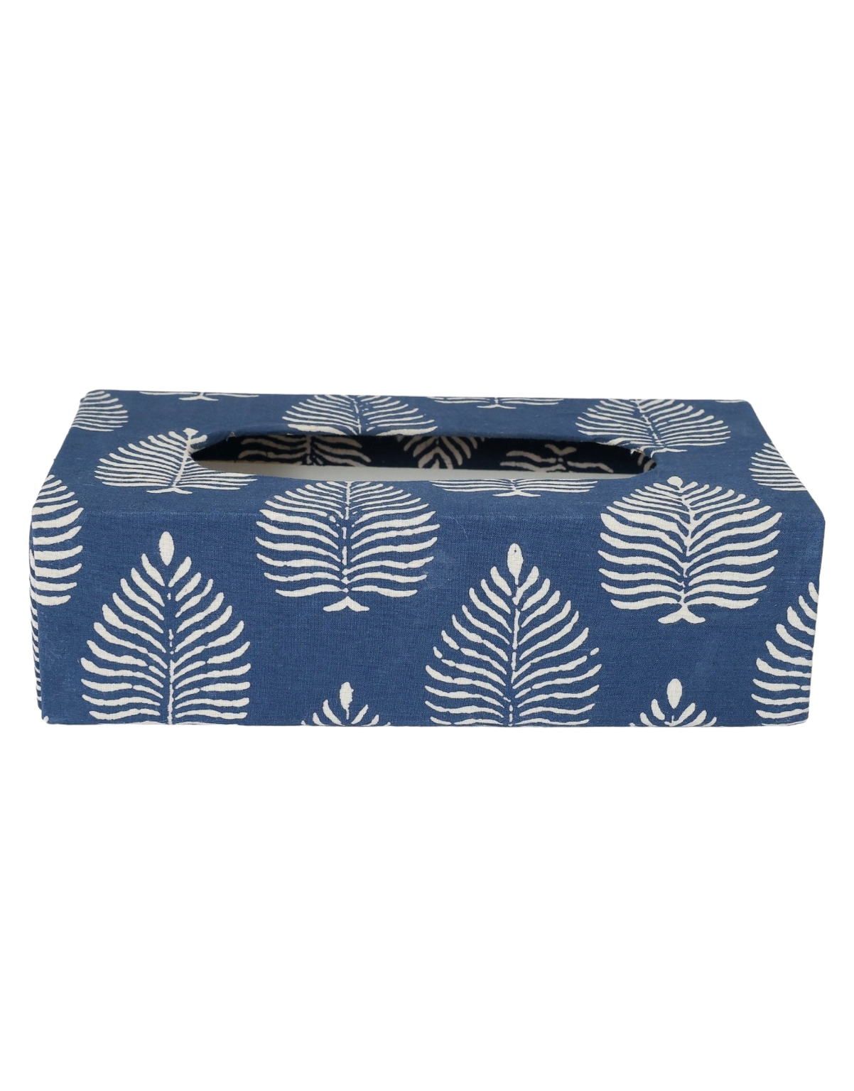 Handcrafted Block Print Tissue Box | Decorative Tissue Holder for Home & Office