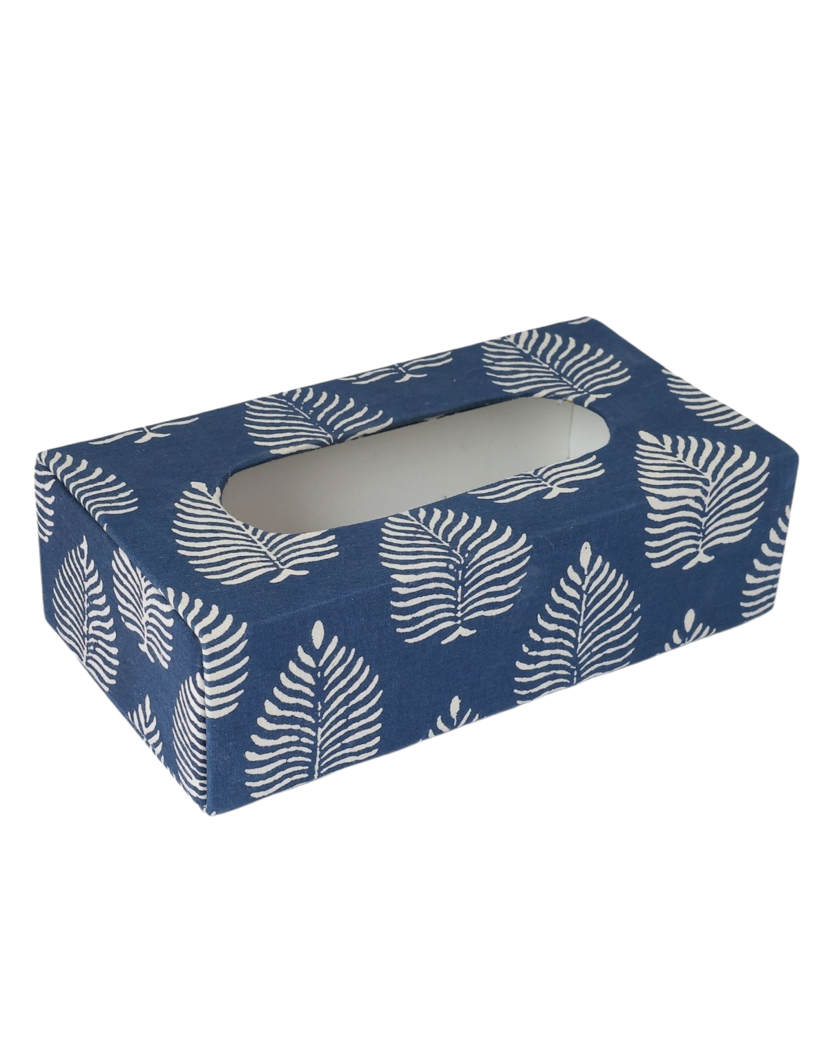 Handcrafted Block Print Tissue Box | Decorative Tissue Holder for Home & Office