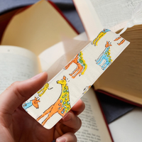 Block Print Bookmark | Handcrafted Fabric Bookmark with Unique Wildlife Design for Book Lovers