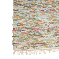Chindi Rug – Recycled & Eco-Friendly | Handwoven Multicolor Cotton Rug for Sustainable Home Decor