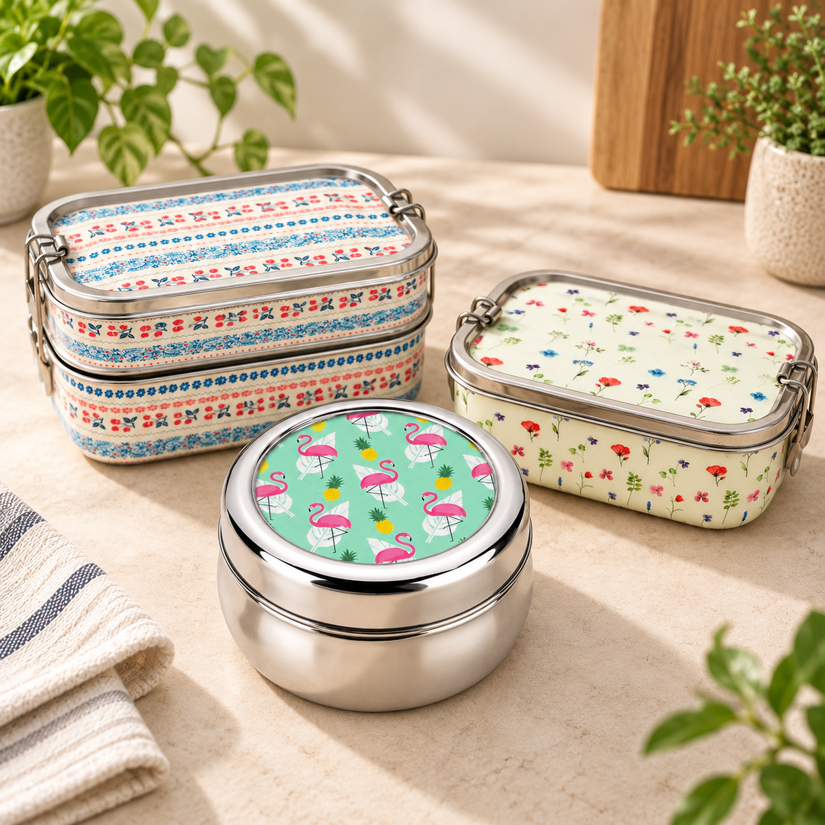 Lunch Boxes and Snacks Box