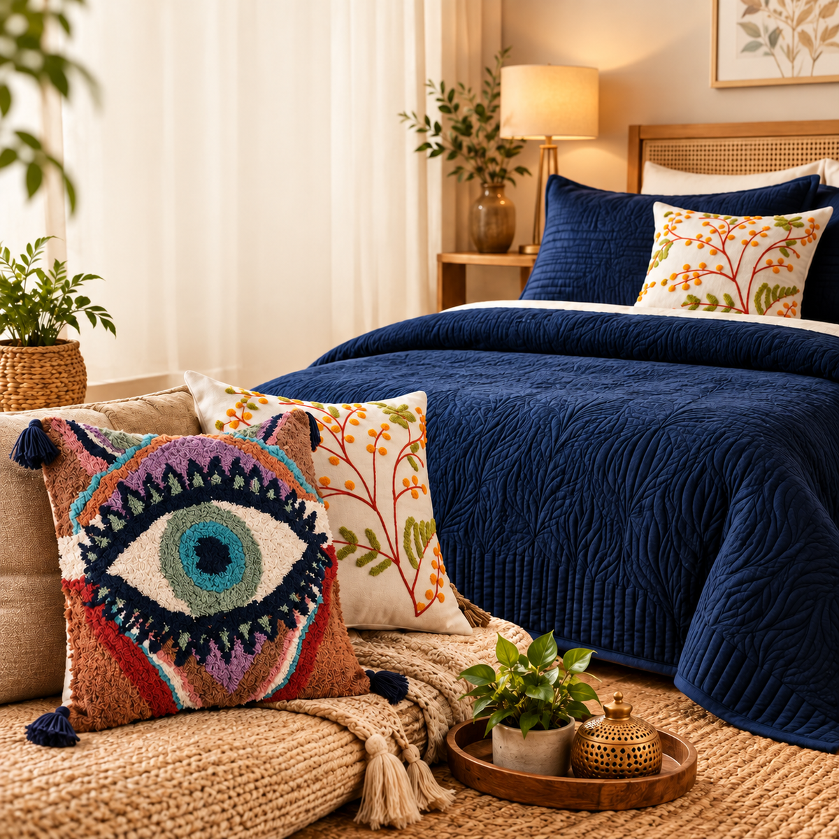 Cushions and Bedcovers