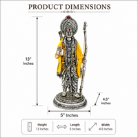 Lord Ram Idol – Silver Finish