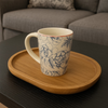 Royal Norfolk Blue Floral Coffee Mugs - Set of 2