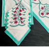Pastel Bloom Printed Dining Table Set – Soft Floral Cotton Table Linen