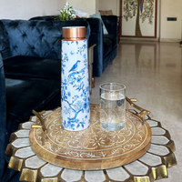 Copper Water Bottle | 1 Litre | Boosts Immunity