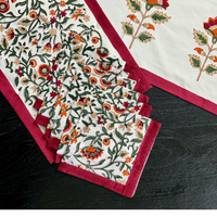 Kashmiri Embroidered Dining Table Set – Handcrafted Elegance for Your Table