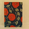 Green Floral Kantha Stitch Diary | Handmade Fabric Diary for Writing & Notes