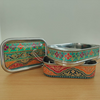 Eco-Friendly Ethnic Meenakari 2-Tier Steel Tiffin
