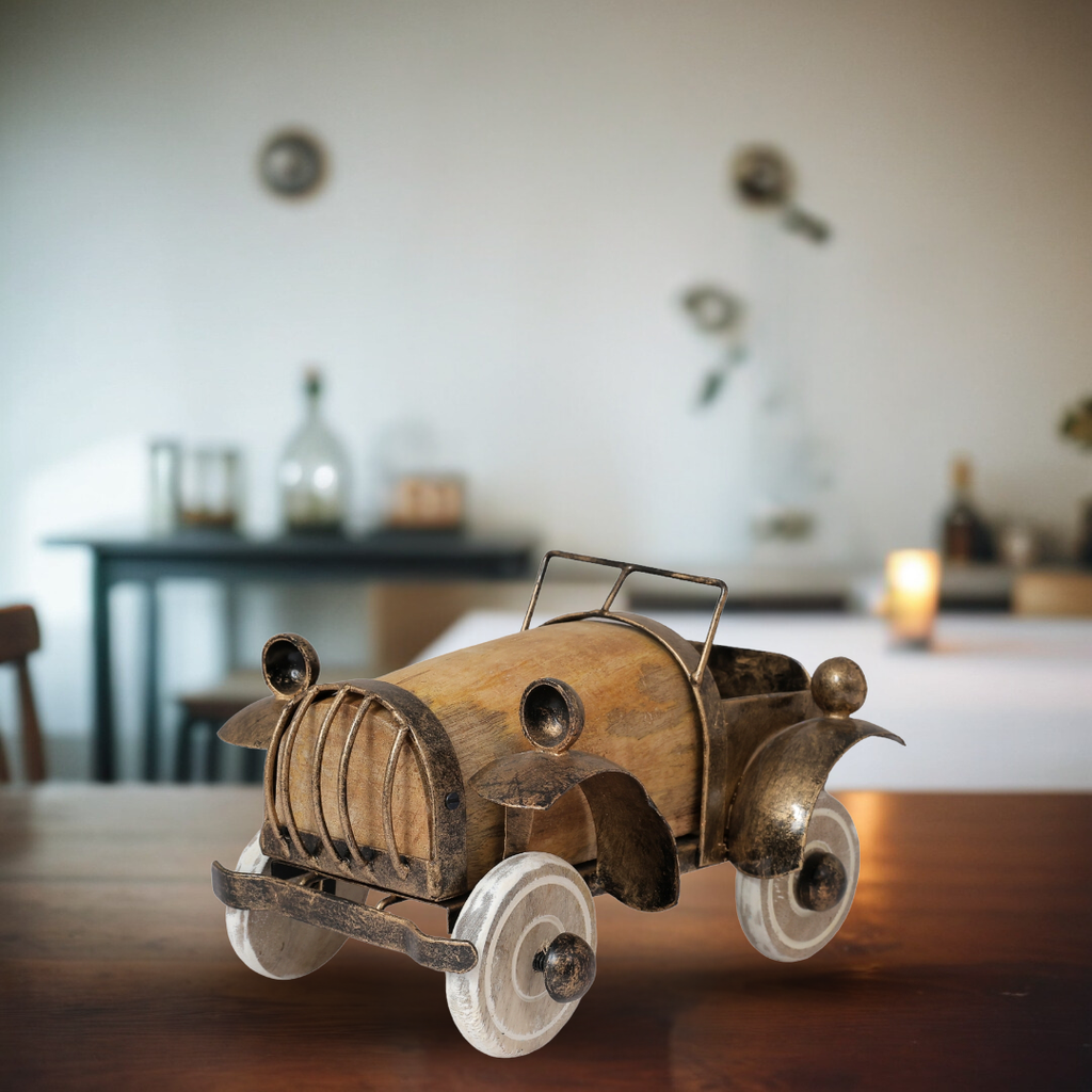 Buy Antique Wooden Car | Car Theme Centerpieces for Decor