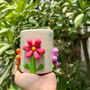 Blooming Flower Ceramic Planter