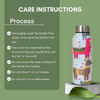 Handcrafted Eco-Friendly Meenakari Stainless Steel Bottle(750 ML)-Llama