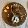 Golden Ginkgo Leaf Decorative Platter Bowl