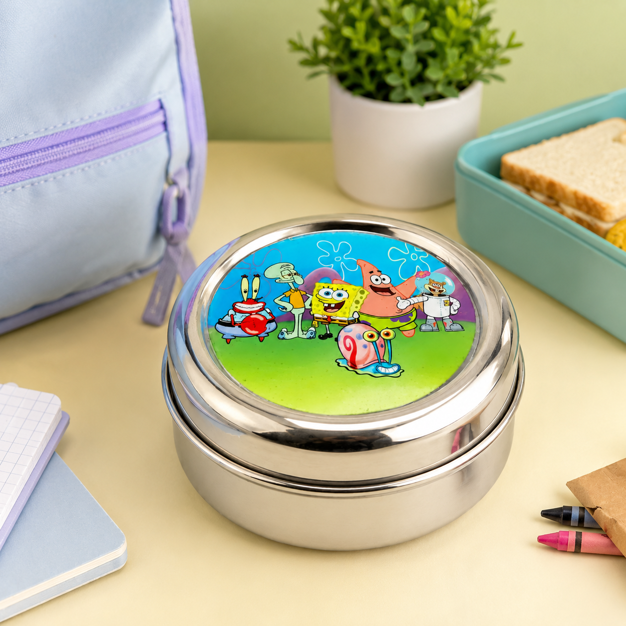Cartoon Character Kids Snack Box