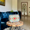 Eco-Friendly Ethnic Meenakari 2-Tier Steel Tiffin