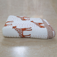 Handcrafted Kids Quilt with Traditional Block Print | Soft & Cozy Cotton Quilt for Babies & Toddlers