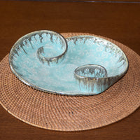 Ceramic Mint Serving Salad Platter | Tableware