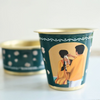 Handcrafted Brass South Indian Coffee Dabara Set of 2