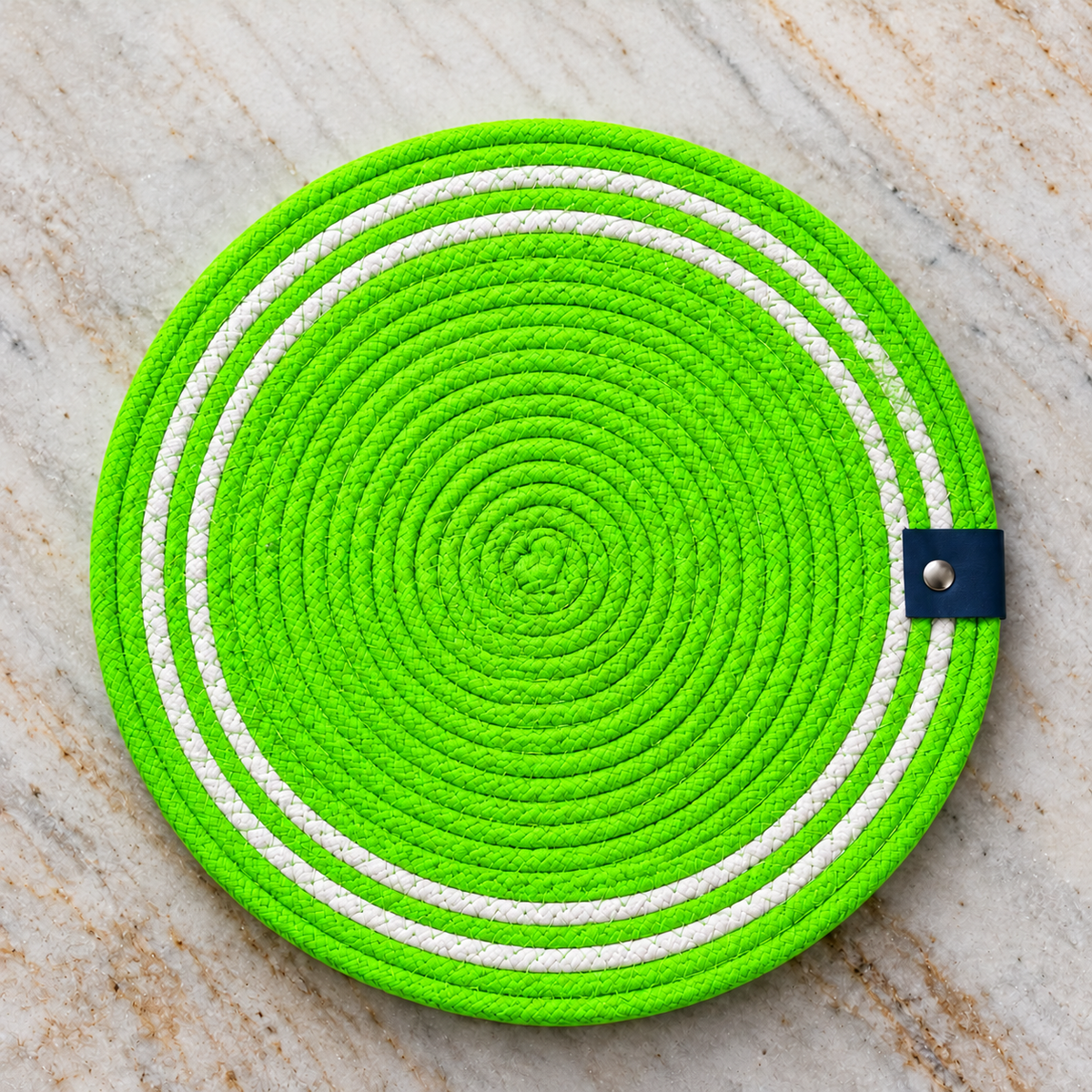 Handwoven Round Dining Table Placemats – Set of 4