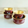 Handcrafted Brass South Indian Coffee Dabara Set of 2