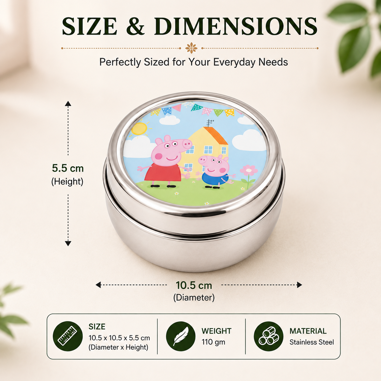 Cartoon Character Kids Snack Box