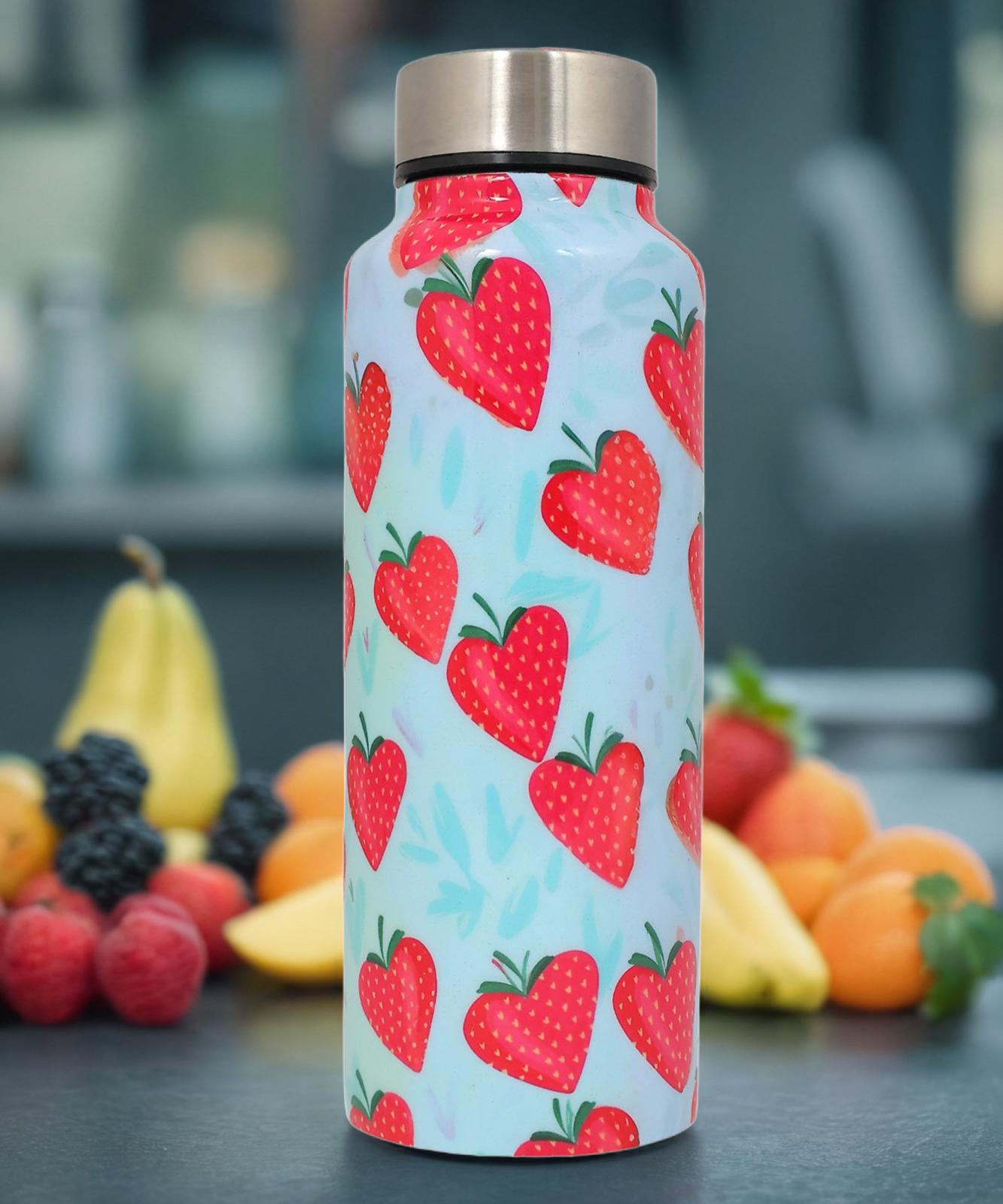 Stainless Steel Lunch Box , Snack Box & Water Bottle (750 ML) Set