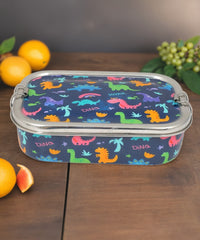 Eco-Friendly Meenakari Steel Tiffin Box – Stylish & Durable