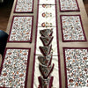 Kashmiri Embroidered Dining Table Set – Handcrafted Elegance for Your Table