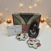 Diwali Gift Box – Palm Ganesh & Metal Wax Diya Combo