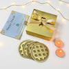 Elegant Brass Coaster Set for Diwali Gifting